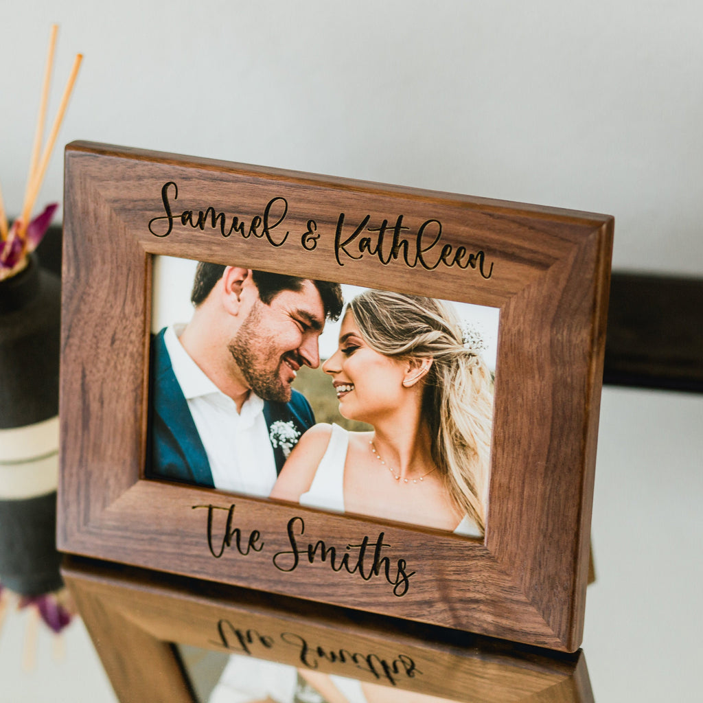 Engraved Wood Frame