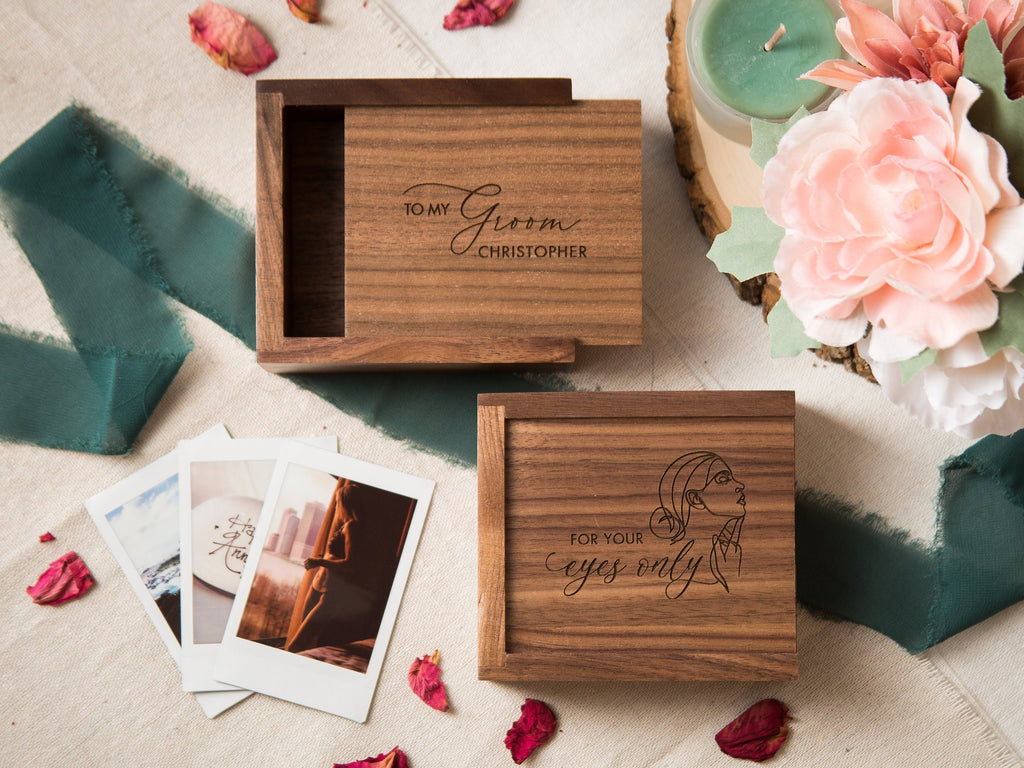 Boudoir Instax Print Wood Box