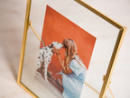 Gold Glass Frame
