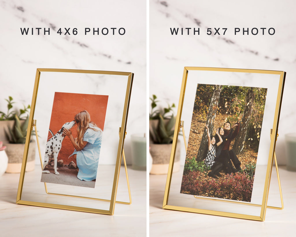 Gold Glass Frame