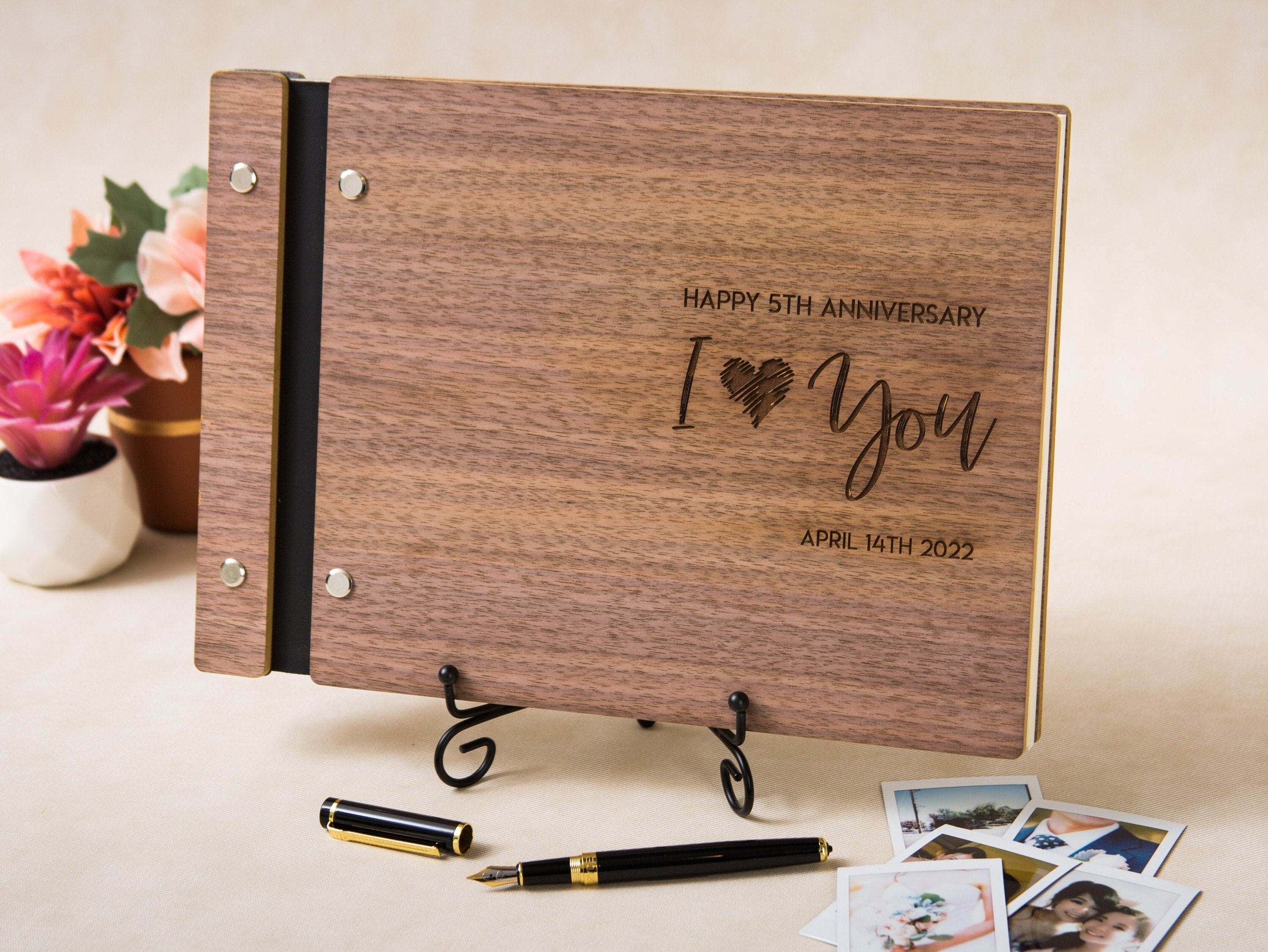 Engraved Premium Book