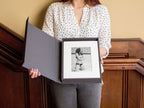 8x10 Embossed Linen Photo Box