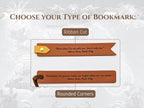 Fourth Wing Inspired Engraved Leather Bookmark