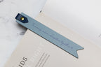 Personalized Leather Bookmark w/ Loop (Design 2)
