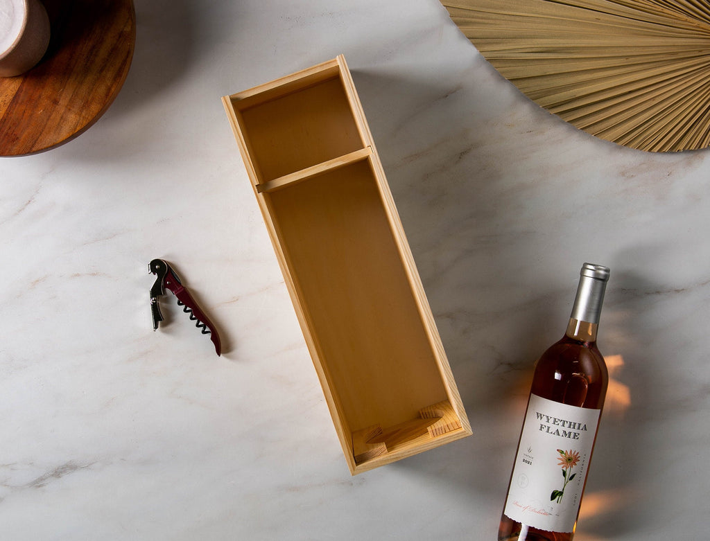 Wood Wine Box (Design 8)