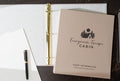 Rental 3 Ring Linen Binder (Design 1)