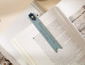 Engraved Leather Bookmark w/ Loop (D3)