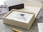 5x7" Embossed Linen Photo Box