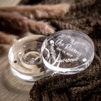 Clear Round Ring Box