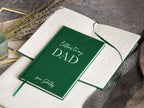 Letters to my Dad Lined Notebook - Hard Cover Book for Dad, Grief Loss Sympathy Journal, Father of the Bride Groom Wedding Thank You Gift