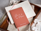 Dear Mom Lined Notebook - Hard Cover Letters Journal Mom Wife Girlfriend, Wedding Gift for Mom from Bride Groom, Thoughtful Gift for Mother