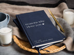 Reasons Why I Love You 3 Lined Notebook - Custom Anniversary Gifts, Engagement Gift, Wedding Present, Romantic Proposal Letter Gift for Her