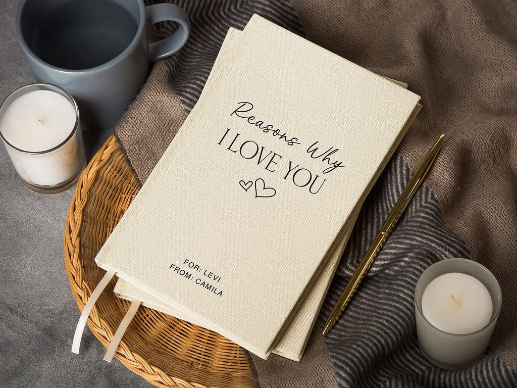 Notebook Reason Why Reasons Why I Love You Lined Notebook – Muujee