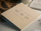 Wedding 3 Ring Linen Binder (Design 5)