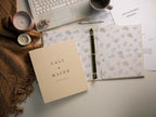 Wedding 3 Ring Linen Binder (Design 4)