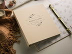 Wedding 3 Ring Linen Binder (Design 3)