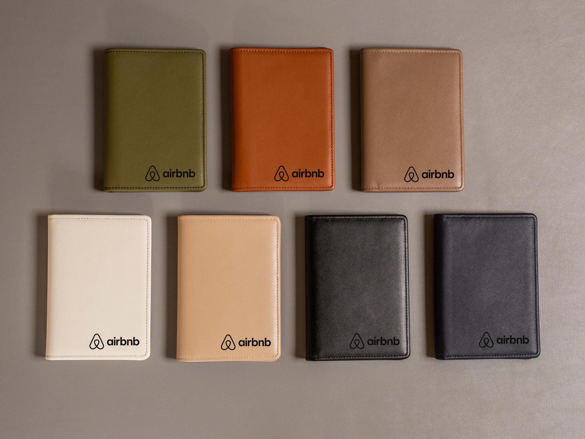 Nappa Passport Holder - Engraved on Genuine Leather Logo Company Corporate Gift Retirement Custom Inside Message Executive C-Suite Swag