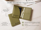 Nappa Passport Holder - Engraved on Genuine Leather Logo Company Corporate Gift Retirement Custom Inside Message Executive C-Suite Swag