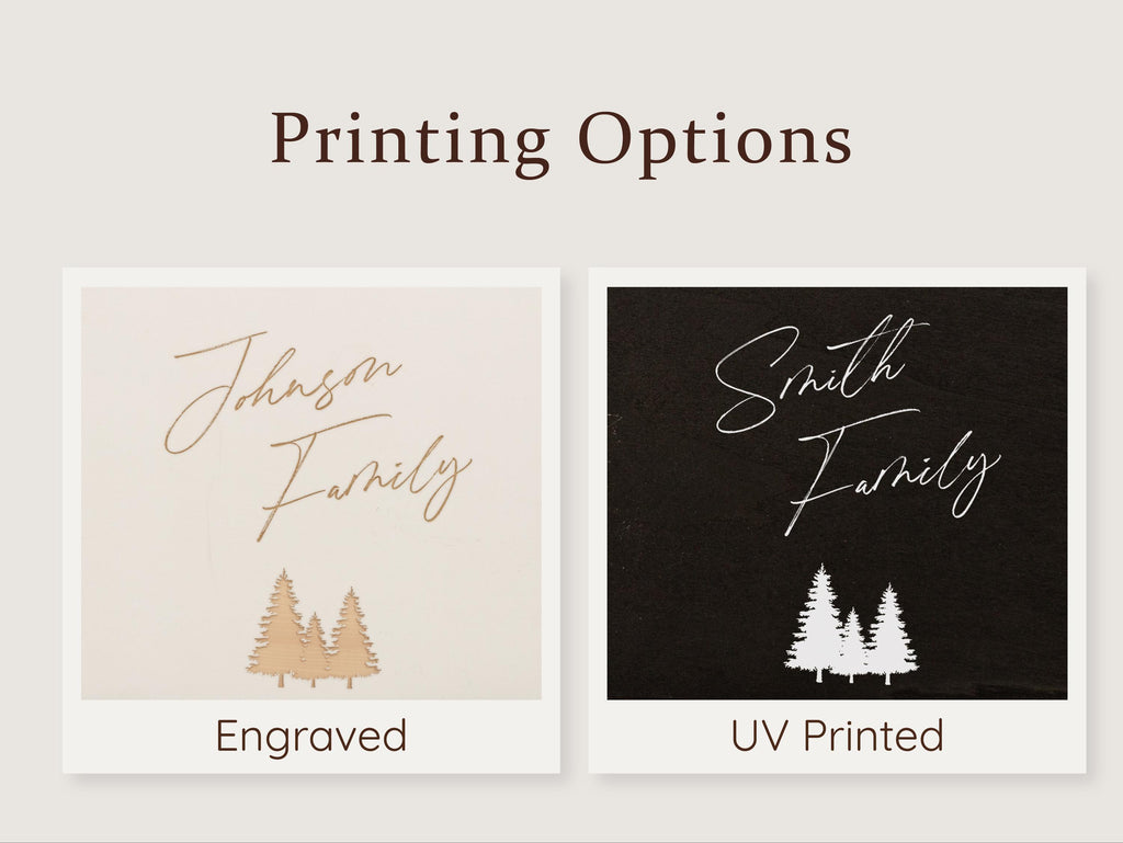 Wooden Luxe Christmas Photo Book (D9)