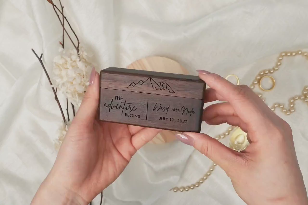 Wide Double Ring Box