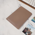 Embossed Leather Passport Holder