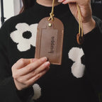 Engraved Luggage Tag with Contact Card