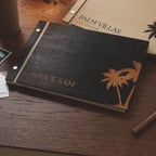 Wooden Luxe Photo Guest Book (D5)