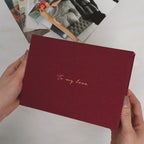 5x7" Boudoir Linen Photo Box