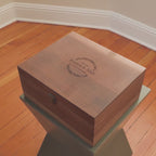 Custom Engraved Couple's Name Wedding Gift Box – Wooden Keepsake Box