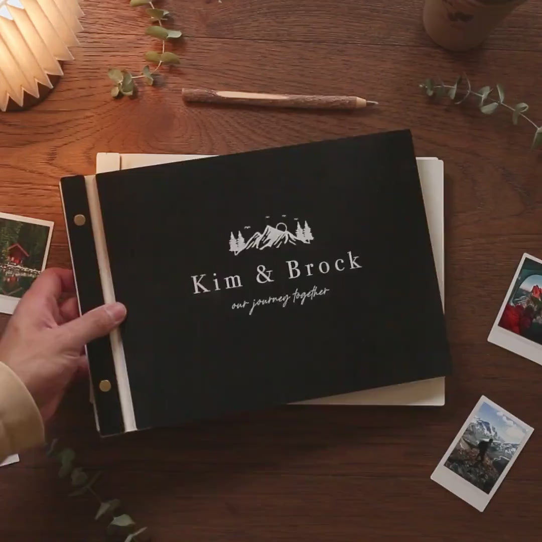 Wooden Luxe Photo Book (D10)