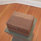 Wood Storage Box w/ Hinge Lid (D10)