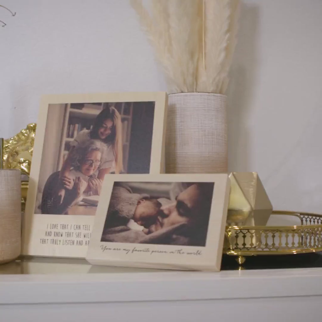 Your Photo Printed on Wood