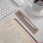 Personalized Leather Bookmark w/ Loop (Design 1)