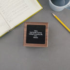 Watch Box w/ Glass Top & Pillow (Watch NOT Included)