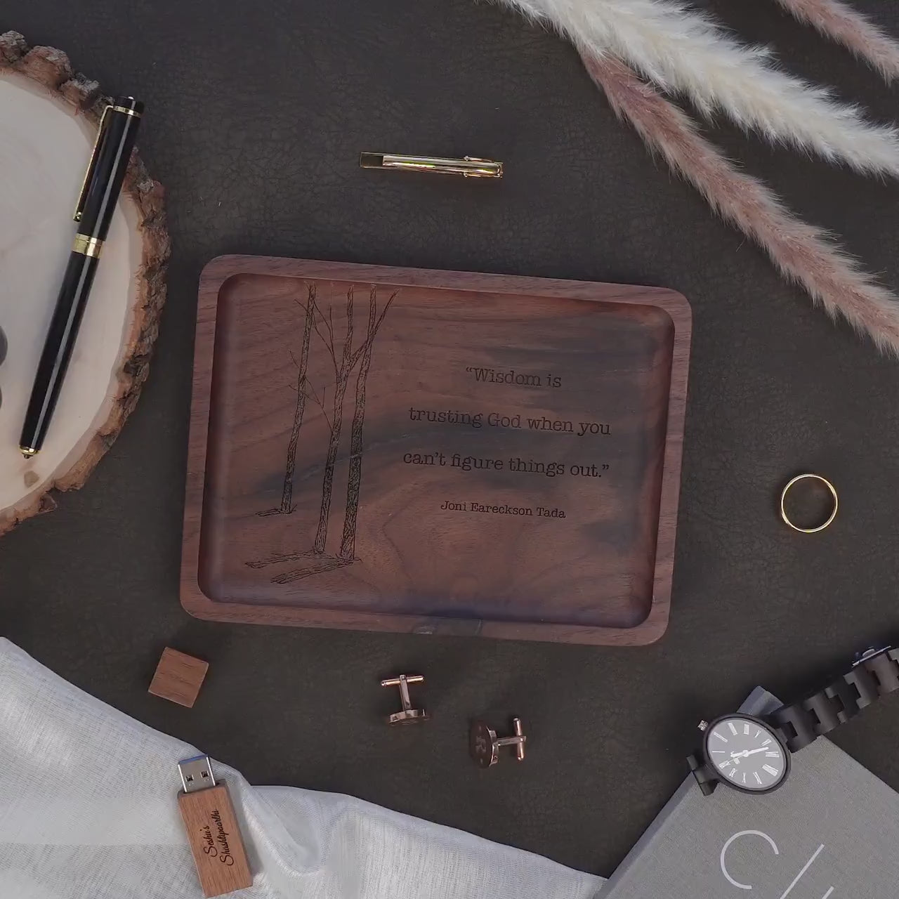 Rectangle Wood Tray